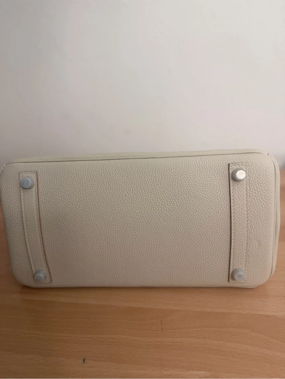 Birkin 30 Craie Togo PHW HANDMADE RETOURNE IMPORTED